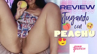 Poniendo a prueba a PEACHU 🍑 vibrador succionador de PINKPUNCH UNBOXING - AGATHA DOLLY