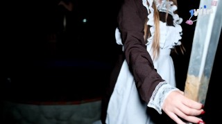 After the prom, I went for a walk in cotton tights