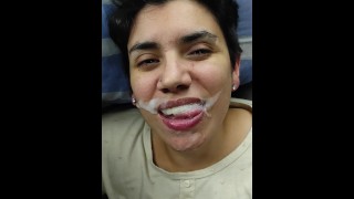 Triple Cumplay in Bed