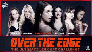 ADULT TIME Angela White Hosts OVER THE EDGE Jerk Off & Edging Challenge